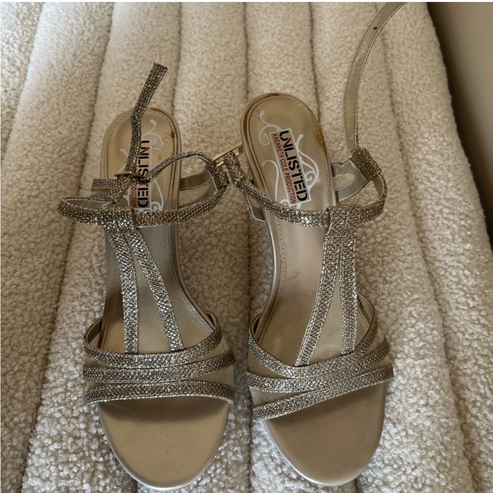 Gold heels